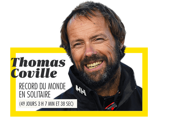 Thomas Coville - record du monde en solitaire (49 jours 3 heures 7 minutes et 38 secondes)