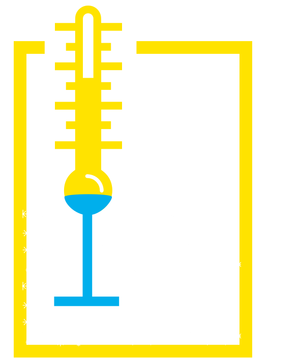 Thermomètre&nbsp;: -34° en nocturne.